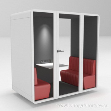 Live Streaming Recording Soundproof Work Booth Company Booth